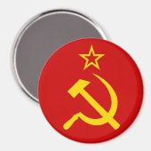 USSR-vlag Magneet (Voorkant / Achterkant)