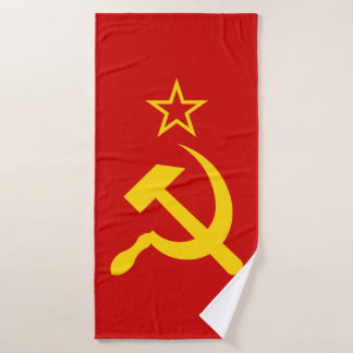 USSR - Vlag - Sovjetunie - vlag Badhanddoek
