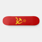 USSR - Vlag - Sovjetunie - vlag Skateboard (Horizontaal)