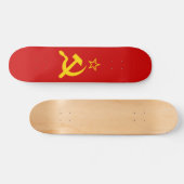 USSR - Vlag - Sovjetunie - vlag Skateboard (Horizontaal)