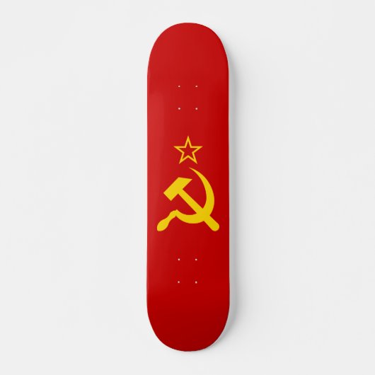 USSR - Vlag - Sovjetunie - vlag Skateboard (Voorkant)