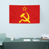 USSR - Vlag - Sovjetunie - vlag Spandoek (Beurs)