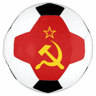 USSR - Vlag - Sovjetunie - vlag Voetbal