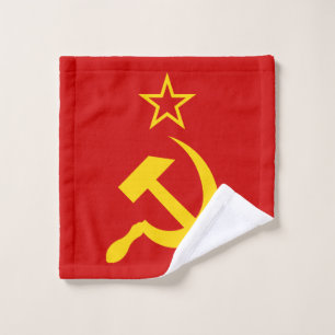 USSR - Vlag - Sovjetunie - vlag Washandje