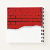 Ustensiles brique Noël livre de cuisine cahier de  (Dos)