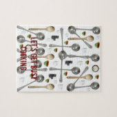 Ustensiles Cuillère en bois Jigsaw Puzzle Daisy (Horizontal)