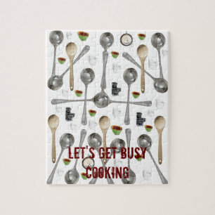 Ustensiles cuillères en bois Jigsaw Puzzle Daisy