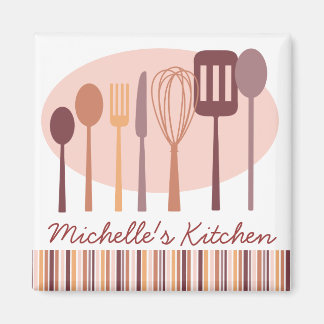 Ustensiles de Cuisine de cuisine rétro Magnet pers