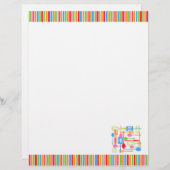 Ustensiles de Cuisine de cuisine rétro Pages de re (Devant / Derrière)