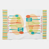 Ustensiles de Cuisine de cuisine rétro Serviette p (Horizontal)