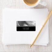 Ustensiles de cuisine Étiquette de adresse (En situation)