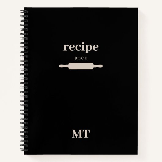 Ustensiles de cuisine Rolling Pin Recette livre de (Devant)