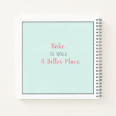 Ustensiles de cuisson Carnet de recette de cuisson (Dos)