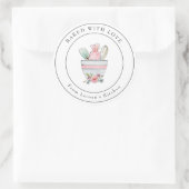 Ustensiles mignons cuisinés avec amour Étiquette (Sac)