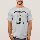 Ustensiles vers le haut (Devant)