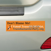 USTP bumpersticker (Op auto)