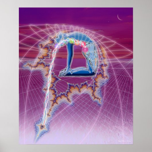 Ustrasana Visualization Poster (Voorkant)