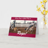 USTRC Roping Kaart (Gele Bloem)