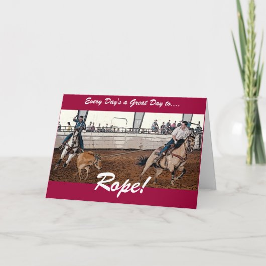 USTRC Roping Kaart (Voorkant)