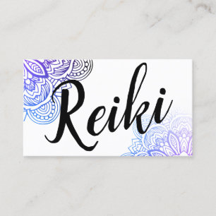 Usui Reiki Practitioner/Instructor Visitekaartje