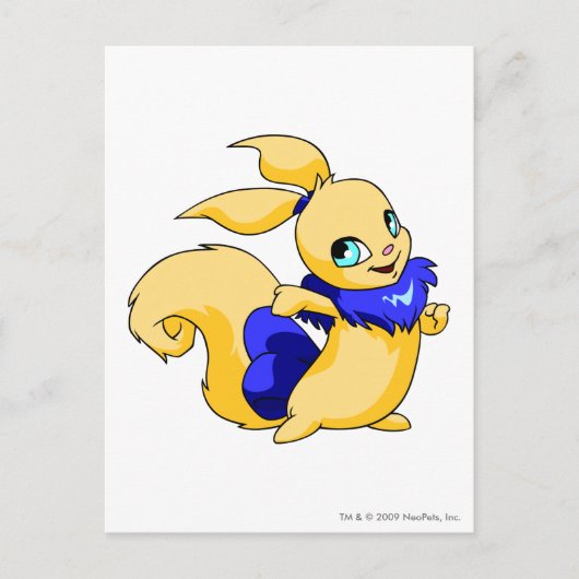 Usul Blue Briefkaart (Voorkant)