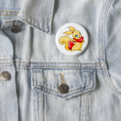 Usul Red Ronde Button 5,7 Cm (In situ)