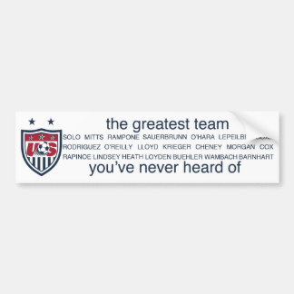 USWNT 2011 bumpersticker