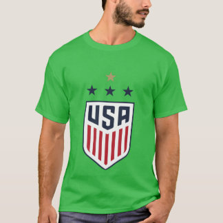 USWNT Crest 4 Stars vrienden T-shirt