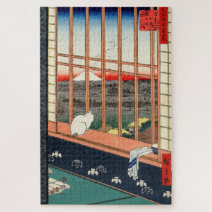 Utagawa Hiroshige - Asakusa Rijstvelden Legpuzzel