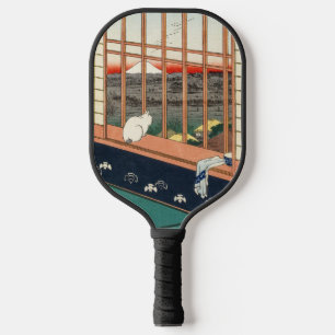 Utagawa Hiroshige - Asakusa Rijstvelden Pickleball Paddle