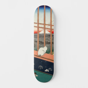 Utagawa Hiroshige - Asakusa Rijstvelden Skateboard
