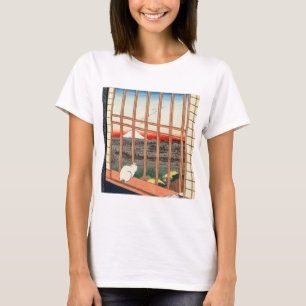 Utagawa Hiroshige - Asakusa Rijstvelden T-shirt