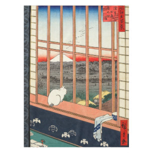 Utagawa Hiroshige - Asakusa Rijstvelden Tafelkleed