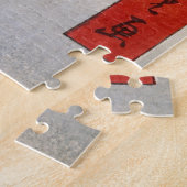 Utagawa Hiroshige - Drum Bridge in Meguro Legpuzzel (Zijkant)