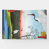 Utagawa Hiroshige - Minowa, Kanasugi, Mikawashima Spandoek (Horizontaal)