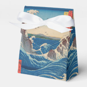 Utagawa Hiroshige - Naruto Whirlpool, provincie Aw Bedankdoosjes