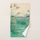 Utagawa Hiroshige - Otsuki Plain in de provincie K Bad Handdoek (Handdoek)