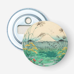 Utagawa Hiroshige - Otsuki Plain in de provincie K Button Flesopener