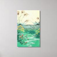 Utagawa Hiroshige - Otsuki Plain in de provincie K