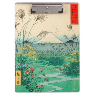 Utagawa Hiroshige - Otsuki Plain in de provincie K Klembord