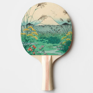 Utagawa Hiroshige - Otsuki Plain in de provincie K Tafeltennisbatje