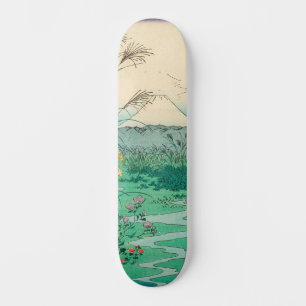 Utagawa Hiroshige - Otsuki-vlakte in de provincie  Skateboard
