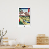Utagawa Hiroshige Zedign Art Poster #133 (Keuken)