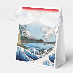 Utagawa Hiroshige - Zee van Satta, provincie Surug Bedankdoosjes