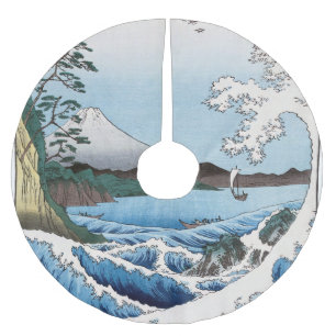 Utagawa Hiroshige - Zee van Satta, provincie Surug Kerstboom Rok