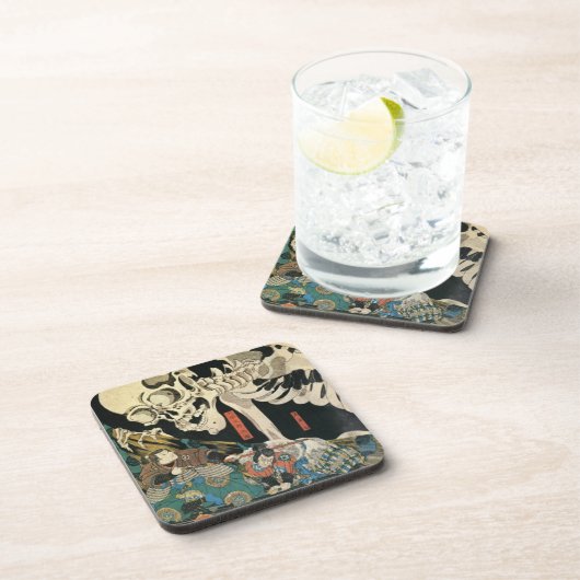 Utagawa Kuniyoshi Drankjes Onderzetter (Rechterzijde)