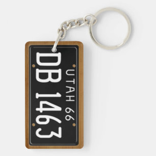 Utah 1966 Bord Sleutelhanger