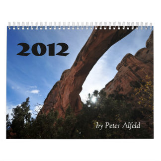 Utah 2012, door Peter Alfeld Kalender