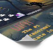 Utah affiche d'état le plus paranormal (Coin)