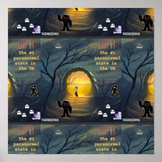 Utah affiche d'état le plus paranormal